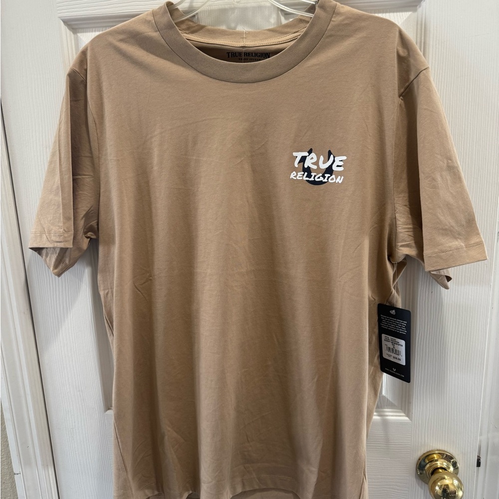 True Religion Tan Men's T-Shirt